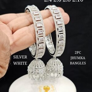 American Diamond jhumka Bangles for Online Shopping in India