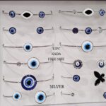 Silver Evil Eyes Bracelets Combo