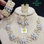 Buy American Diamond Necklace Set Combo