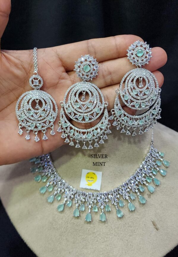 Best Selling American Diamond Necklace Set