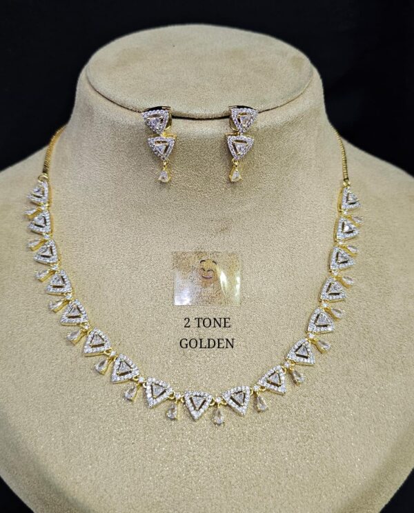 American Diamond Necklace Set