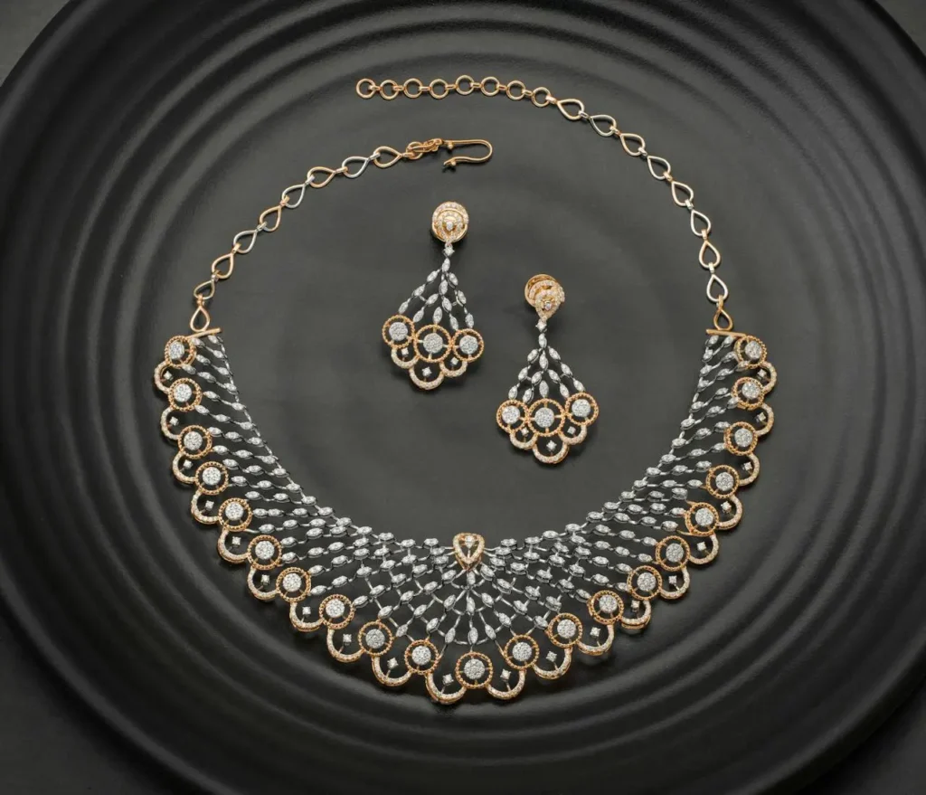 Buy American Diamond Necklace Set Online